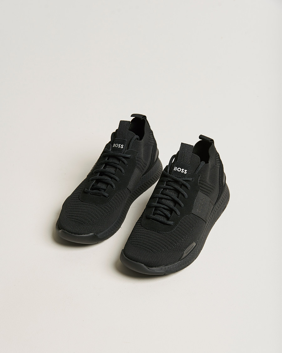Herren |  | BOSS | Titanium Running Sneaker Black