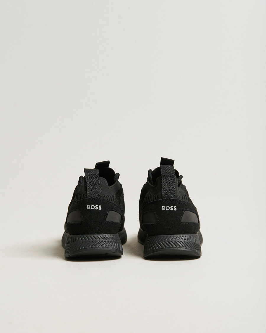 Herren | Titanium Running Sneaker Black | BOSS BLACK | Titanium Running Sneaker Black