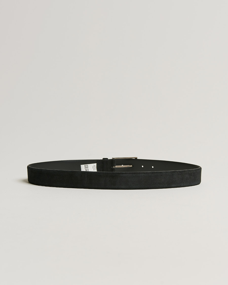 Herren | Bald auf Lager | BOSS BLACK | Calindo Suede Belt Black