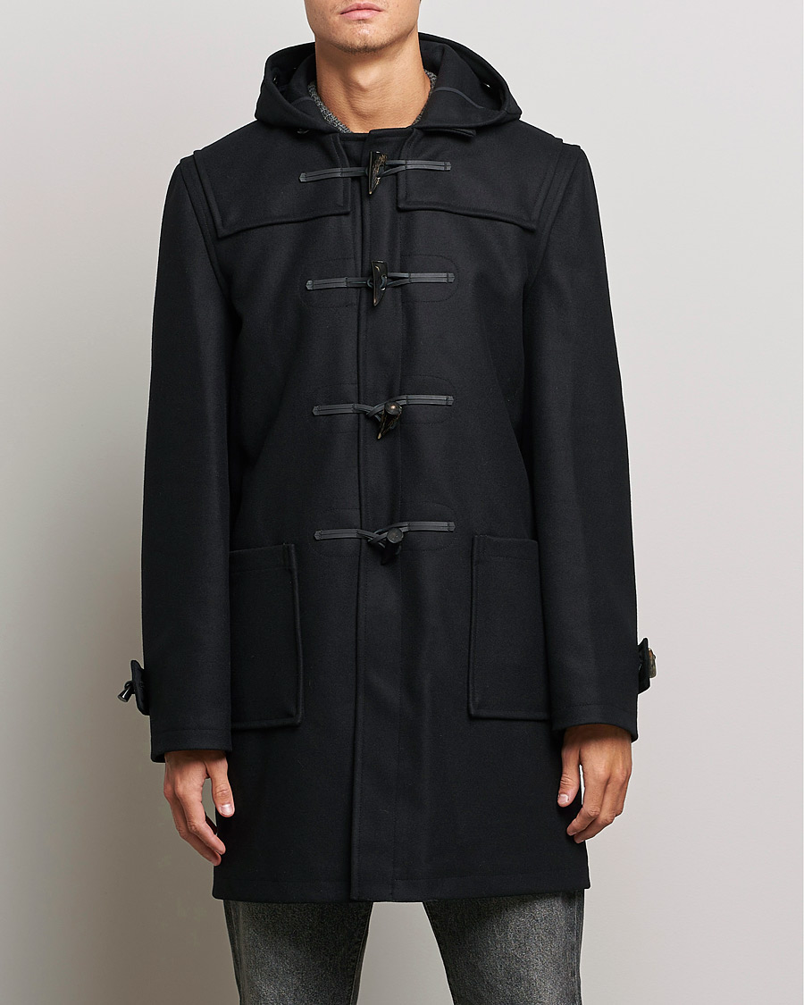 Herren | Dufflecoats | Gloverall | Cashmere Blend Duffle Coat Black