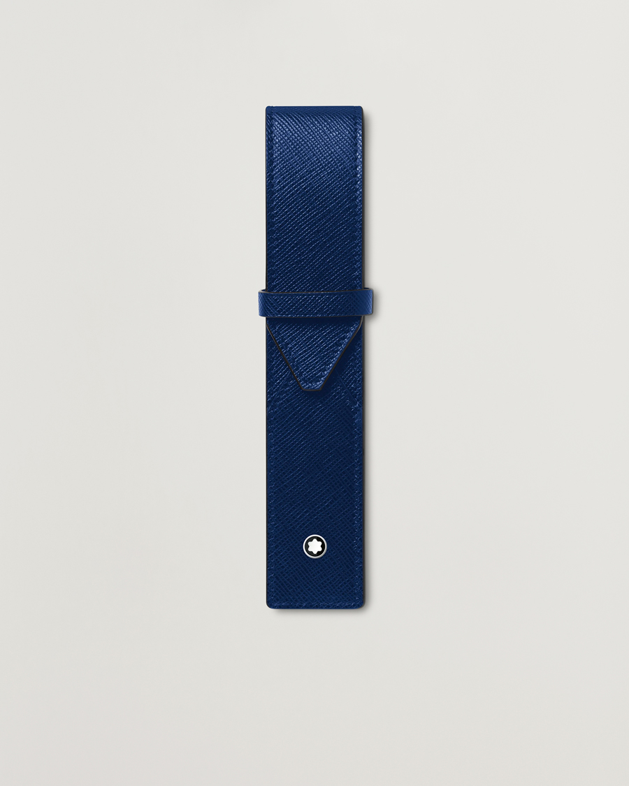 Herren | Montblanc Sartorial 1-Pen Pouch Blue | Montblanc | Sartorial 1-Pen Pouch Blue