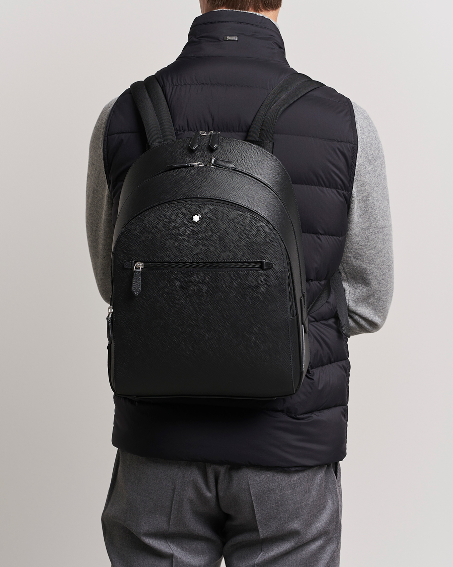 Herren |  | Montblanc | Sartorial Medium Backpack 3 Compartments Black