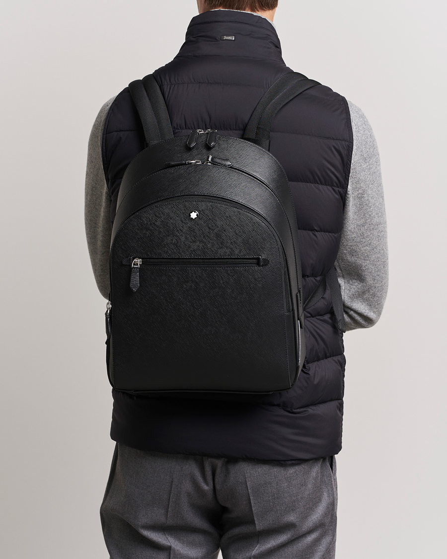 Herren | Taschen | Montblanc | Sartorial Medium Backpack 3 Compartments Black