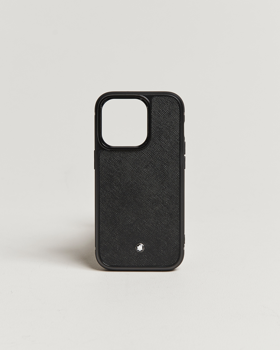 Herren | Montblanc Sartorial Hard Phone Case iPhone 14 Pro Black | Montblanc | Sartorial Hard Phone Case iPhone 14 Pro Black