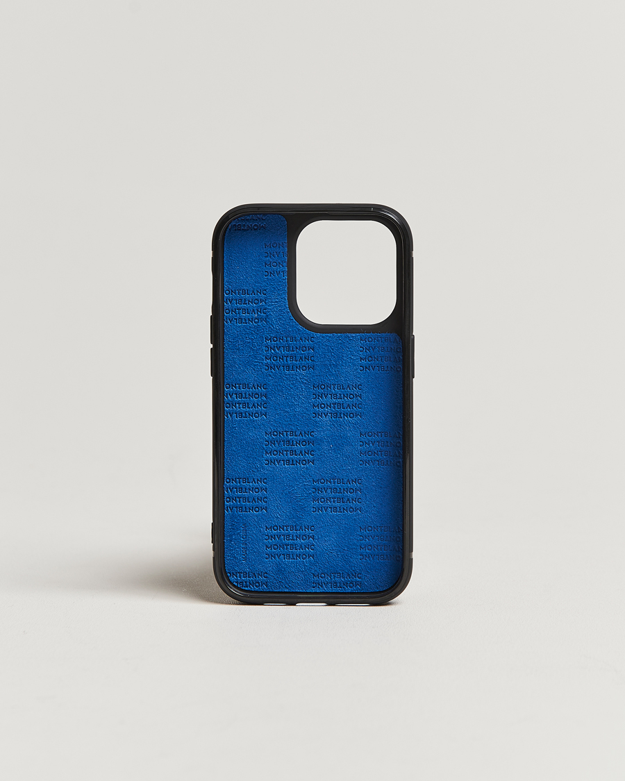 Herren | Montblanc Sartorial Hard Phone Case iPhone 14 Pro Black | Montblanc | Sartorial Hard Phone Case iPhone 14 Pro Black