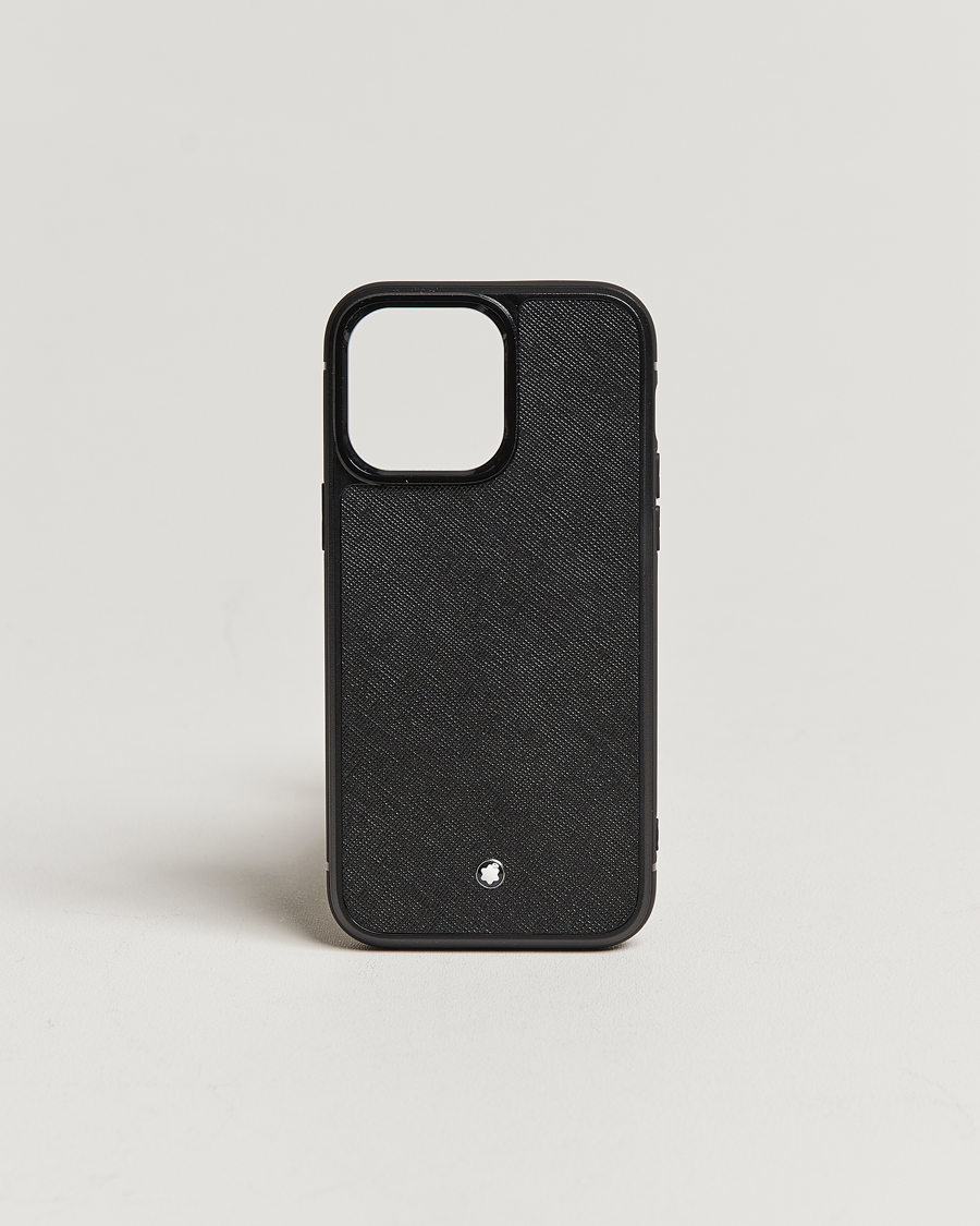 Herren | Montblanc Sartorial Hard Phone Case iPhone 14 Pro Max Black | Montblanc | Sartorial Hard Phone Case iPhone 14 Pro Max Black