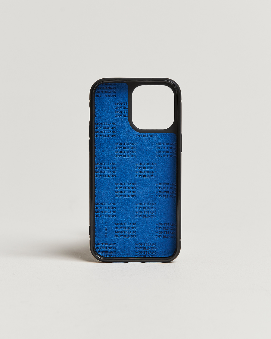 Herren | Montblanc Sartorial Hard Phone Case iPhone 14 Pro Max Black | Montblanc | Sartorial Hard Phone Case iPhone 14 Pro Max Black