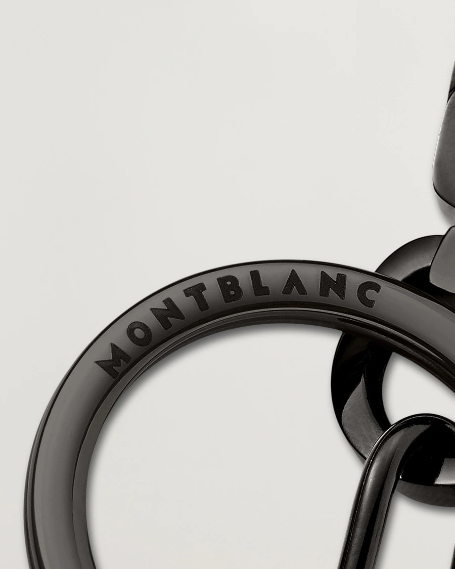 Herren |  | Montblanc | Meisterstück Spinning Emblem Key Fob Black