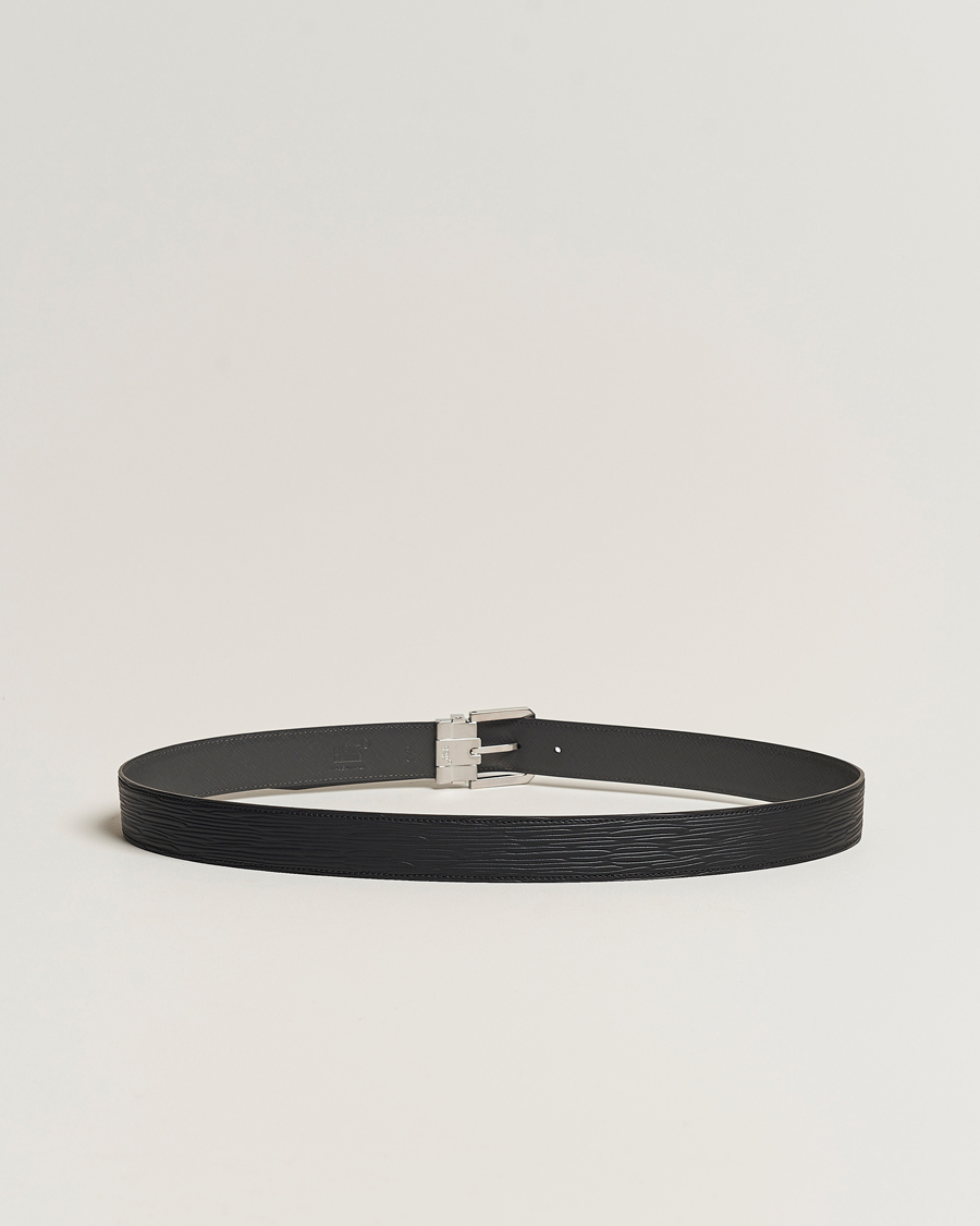 Herren | Schlichte Gürtel | Montblanc | 35mm Leather Belt Black