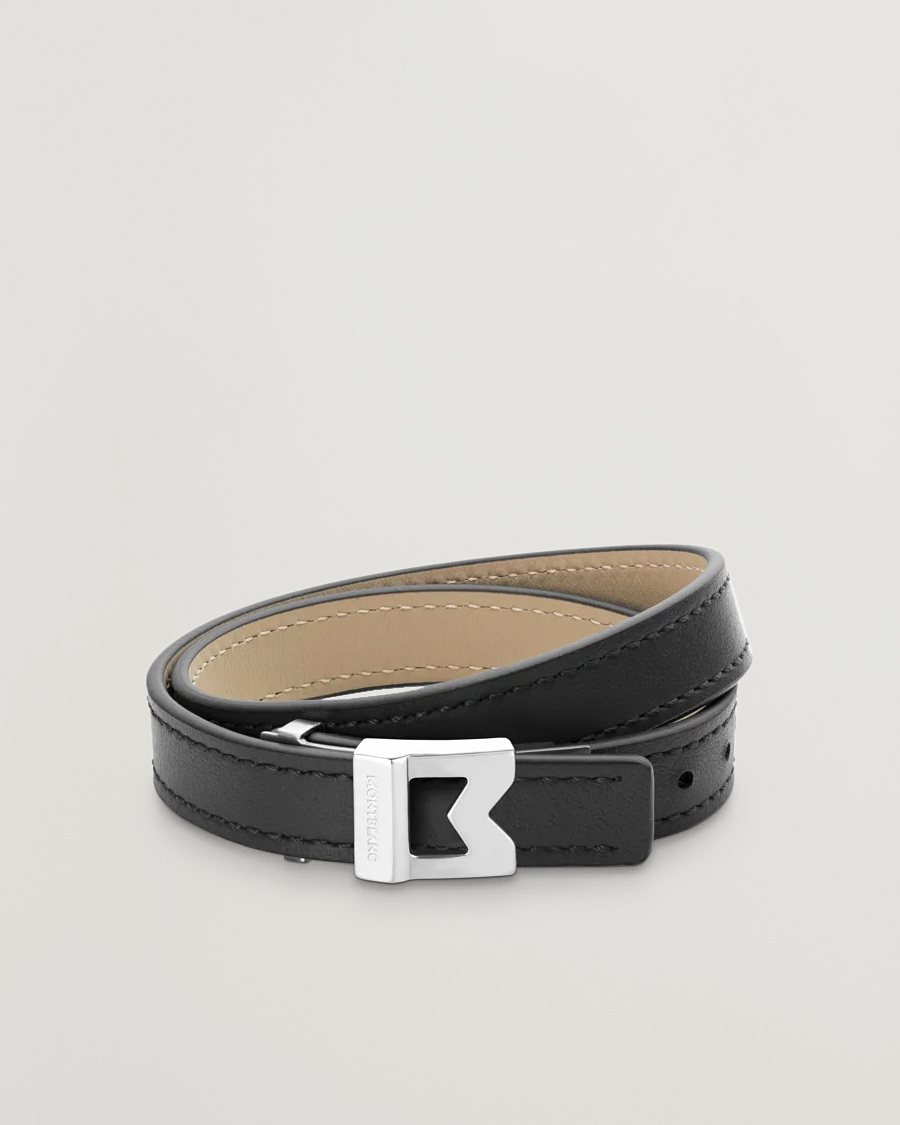 Herren | Montblanc Bracelet Steel M Logo Black | Montblanc | Bracelet Steel M Logo Black