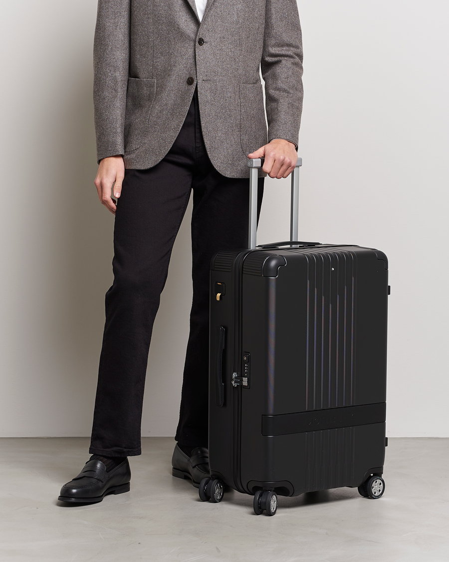 Herren | Reisetaschen | Montblanc | Trolley Small/Medium 4 Wheels Black