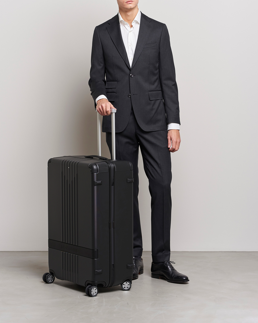 Herren | Reisetaschen | Montblanc | Trolley Medium/Large 4 Wheels  Black