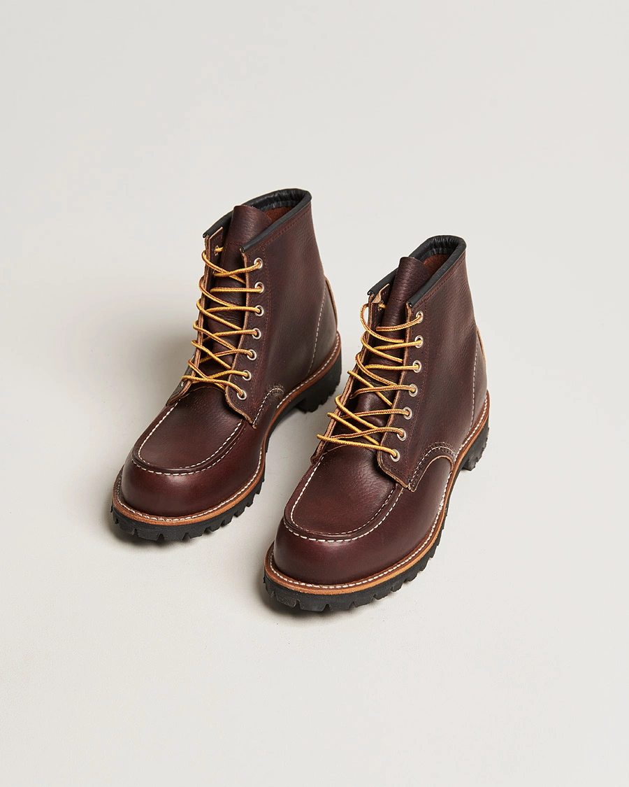 Herren | American Heritage | Red Wing Shoes | Moc Toe Boot Briar Oil Slick Leather