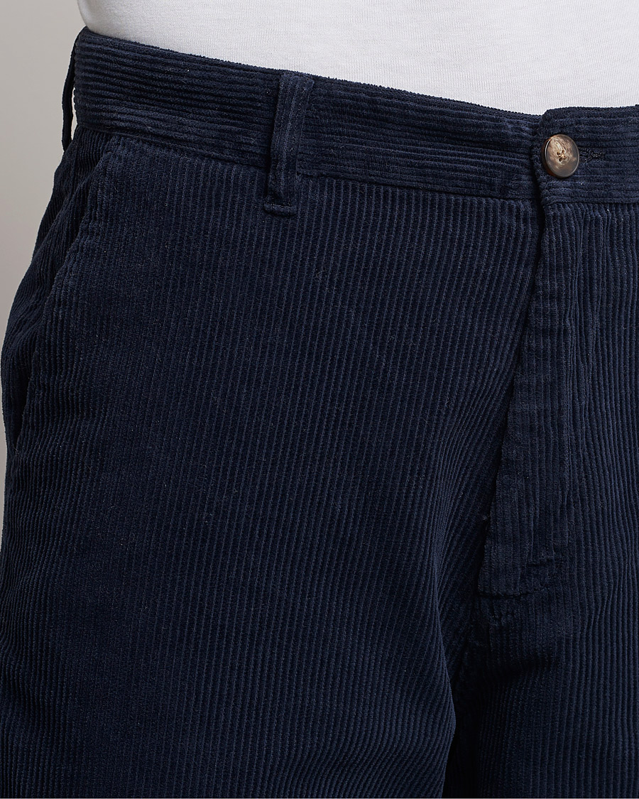 Herren | Hosen | A Day's March | Redwood Cord Trousers Navy