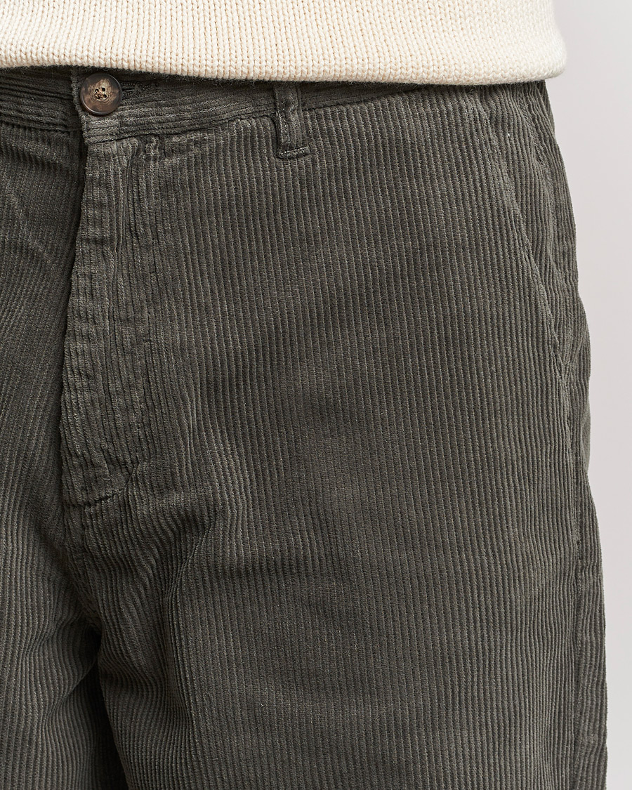 Herren | Hosen | A Day's March | Redwood Cord Trousers Olive