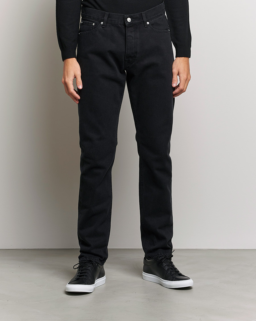 Herren | Schwartze Jeans | A Day's March | Denim No.2 Used Black