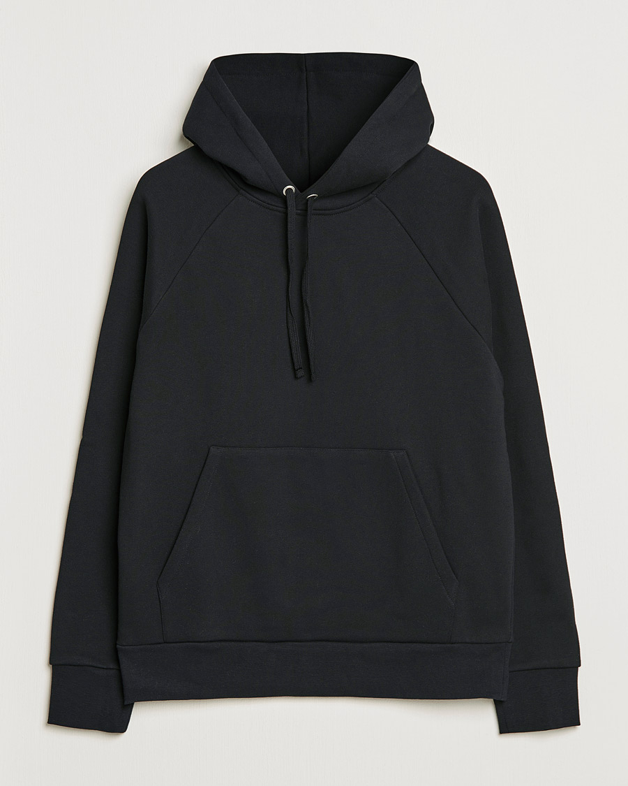 Herren | Pullover | A Day's March | Lafayette Organic Cotton Hoodie Black