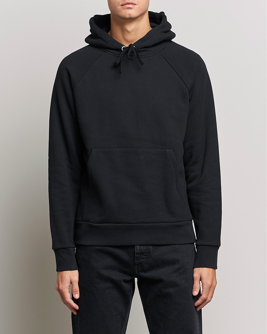 Herren | A Day's March | A Day's March | Lafayette Organic Cotton Hoodie Black