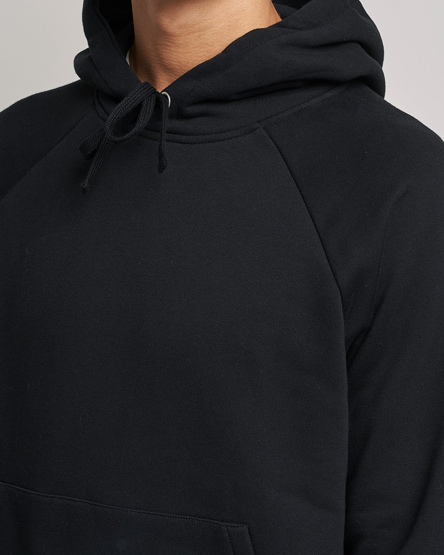 Herren | Pullover | A Day's March | Lafayette Organic Cotton Hoodie Black