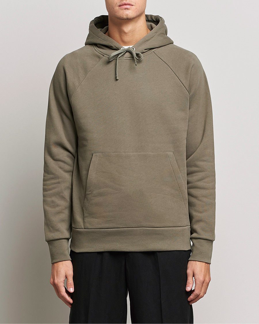 Herren |  | A Day's March | Lafayette Organic Cotton Hoodie Army