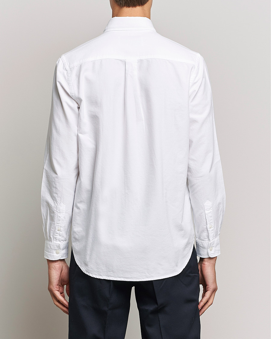 Herren | Hemden | A Day's March | Moorgate Dyed Oxford Shirt White