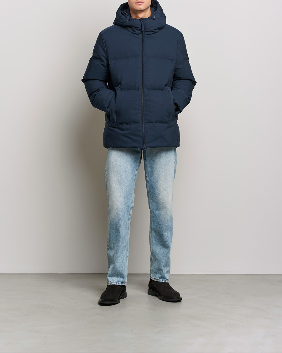 Herren | A Day's March | A Day's March | Yangra Puffer Jacket Navy