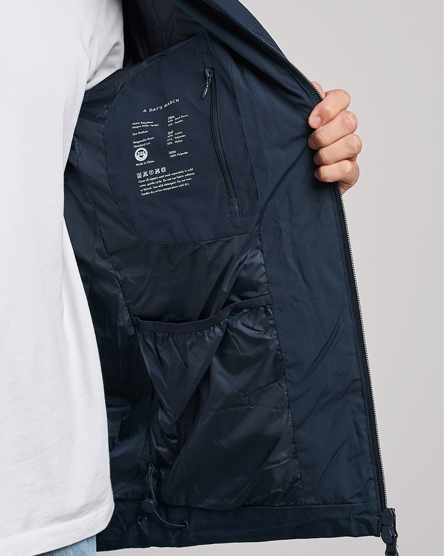 Herren | Jacken | A Day's March | Yangra Puffer Jacket Matt Navy