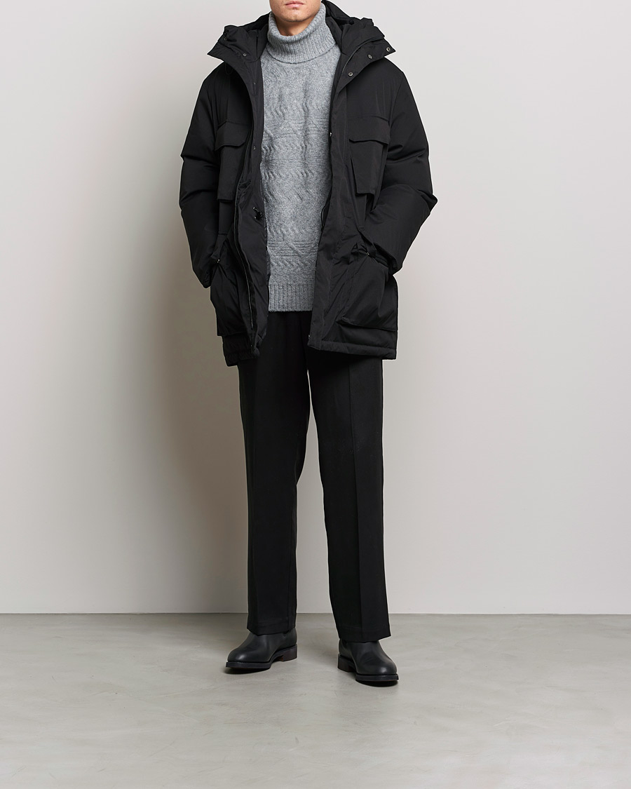 Herren | A Day's March | A Day's March | Caraz Puffer Parka Black