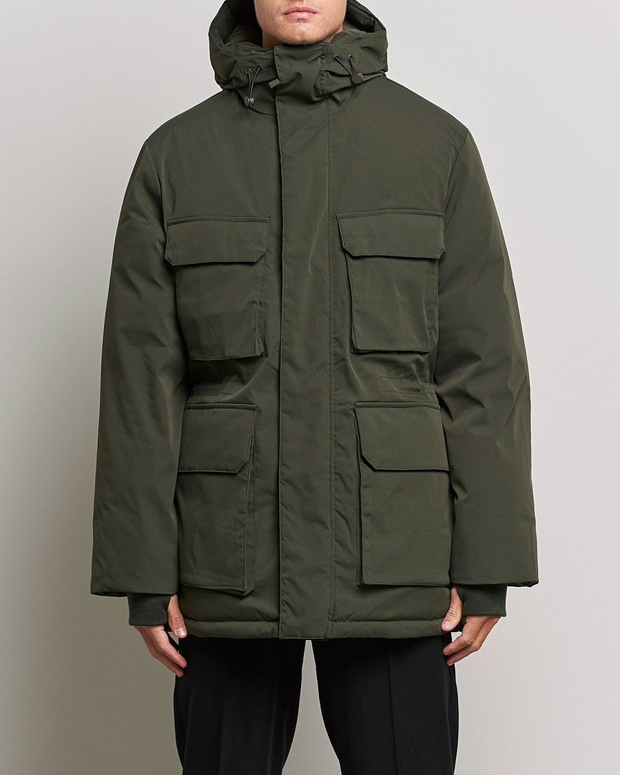 Herren | A Day's March | A Day's March | Caraz Puffer Parka Olive