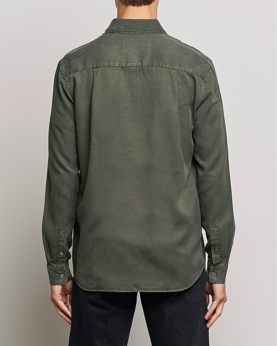 Herren | Hemden | A Day's March | Daintree Tencel Shirt Olive