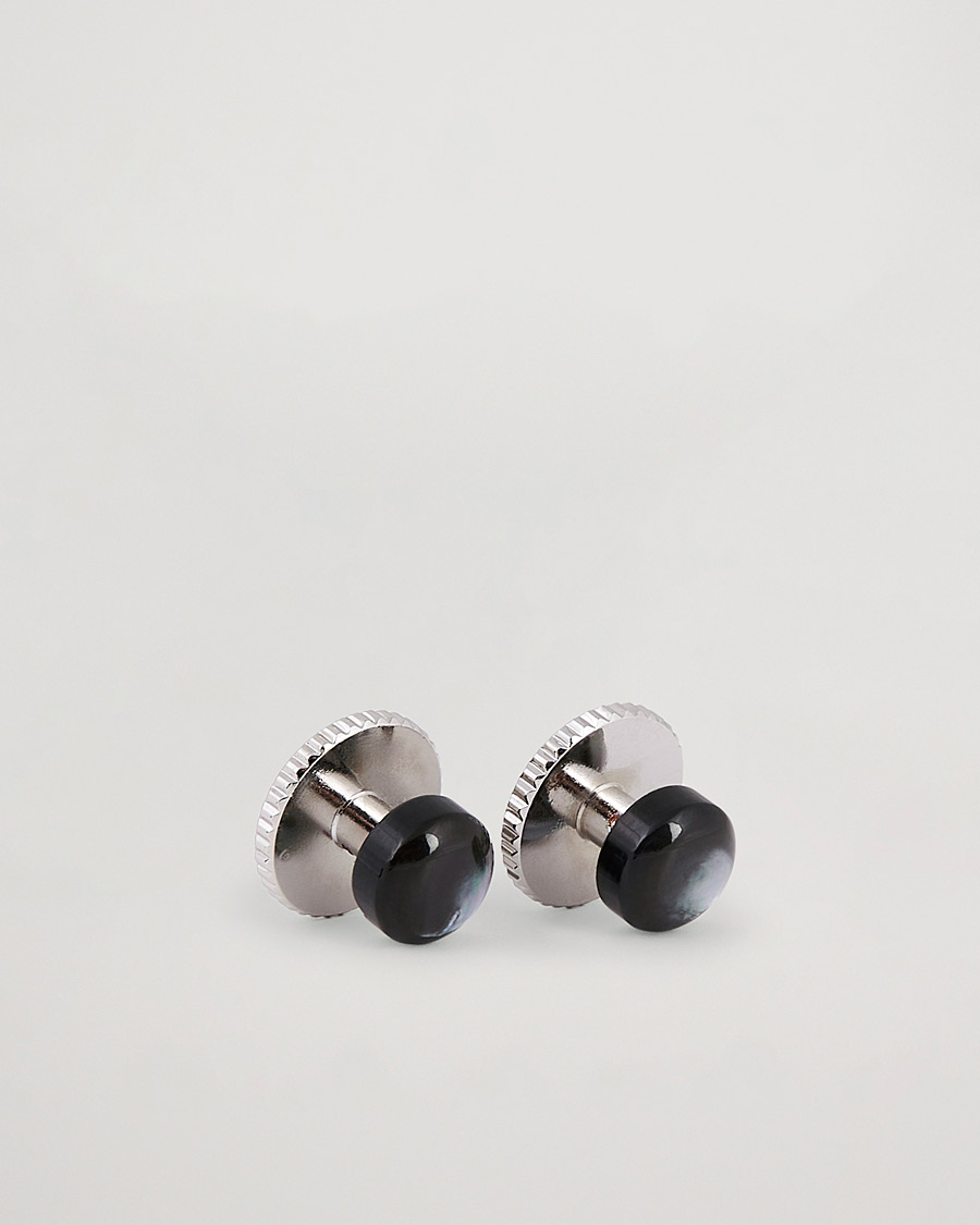 Herren | Accessoires | Stenströms | Shirt Studs Black