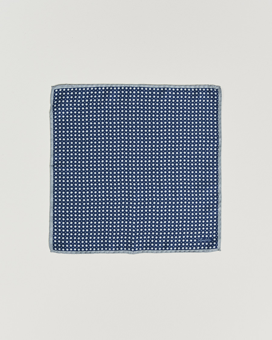 Herren | | Stenströms | Silk Handkerchief Navy
