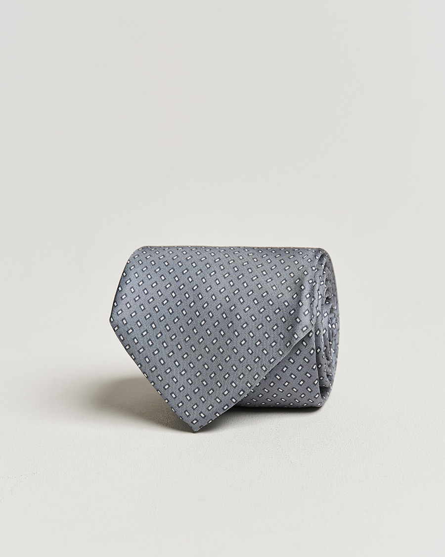 Herren | Krawatten | Stenströms | Silk Tie Grey