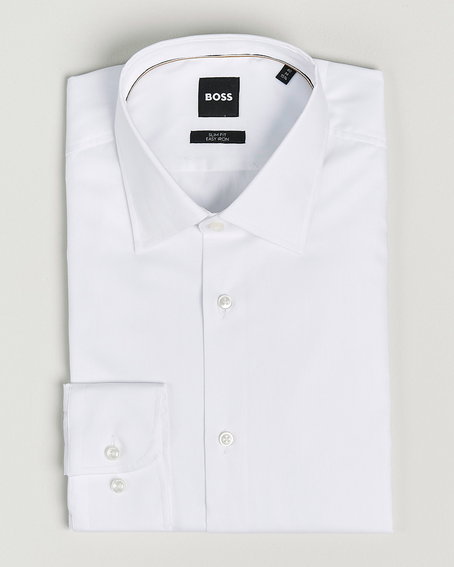 Herren | Hemden | BOSS BLACK | Hank Slim Fit Shirt White