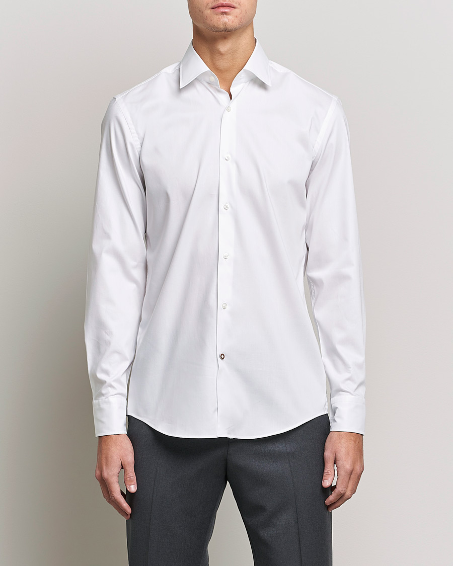 Herren | Cocktail | BOSS BLACK | Hank Slim Fit Shirt White