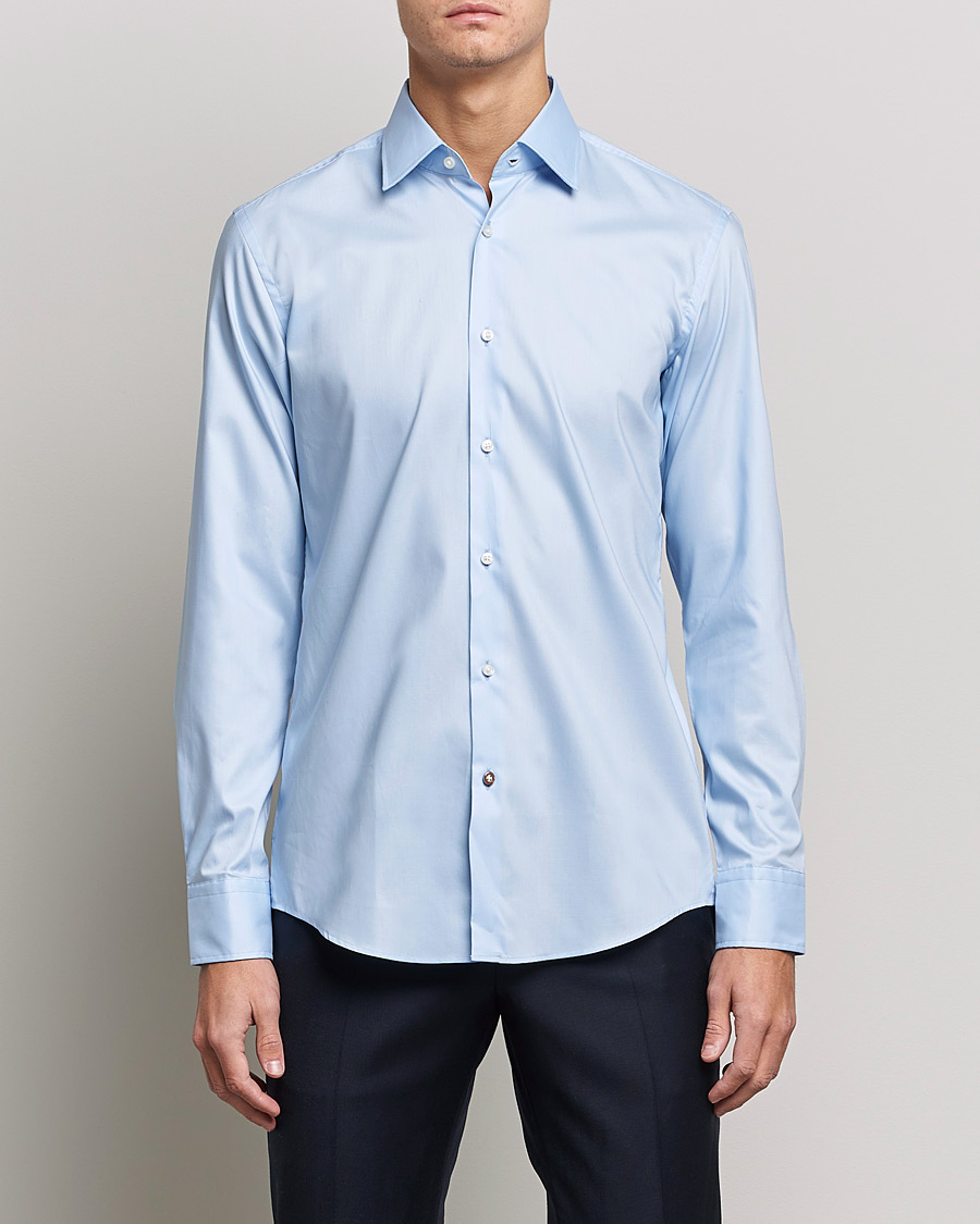 Herren |  | BOSS BLACK | Hank Slim Fit Shirt Light Blue