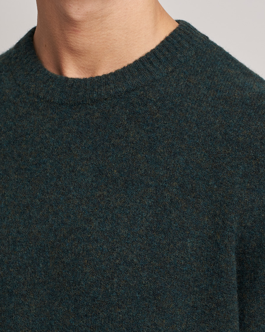 Herren | Pullover | Samsøe Samsøe | Samsøe & Samsøe Butler Yak Crew Neck Rain Forest