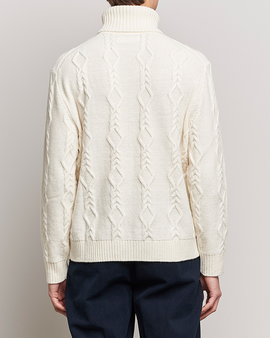 Herren | Pullover | Samsøe Samsøe | Samsøe & Samsøe Mas Wool Turtleneck Whisper White