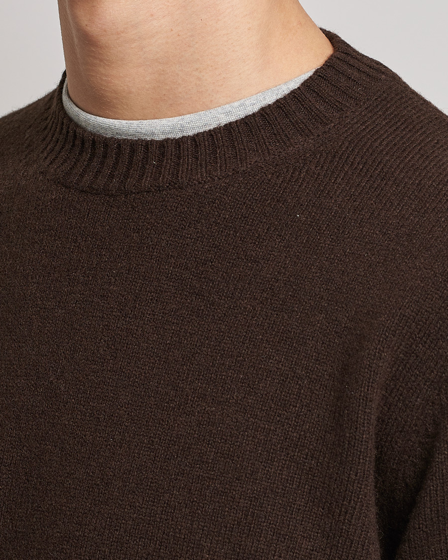 Herren | Pullover | Samsøe Samsøe | Samsøe & Samsøe Sylli Wool Crew Neck Mole