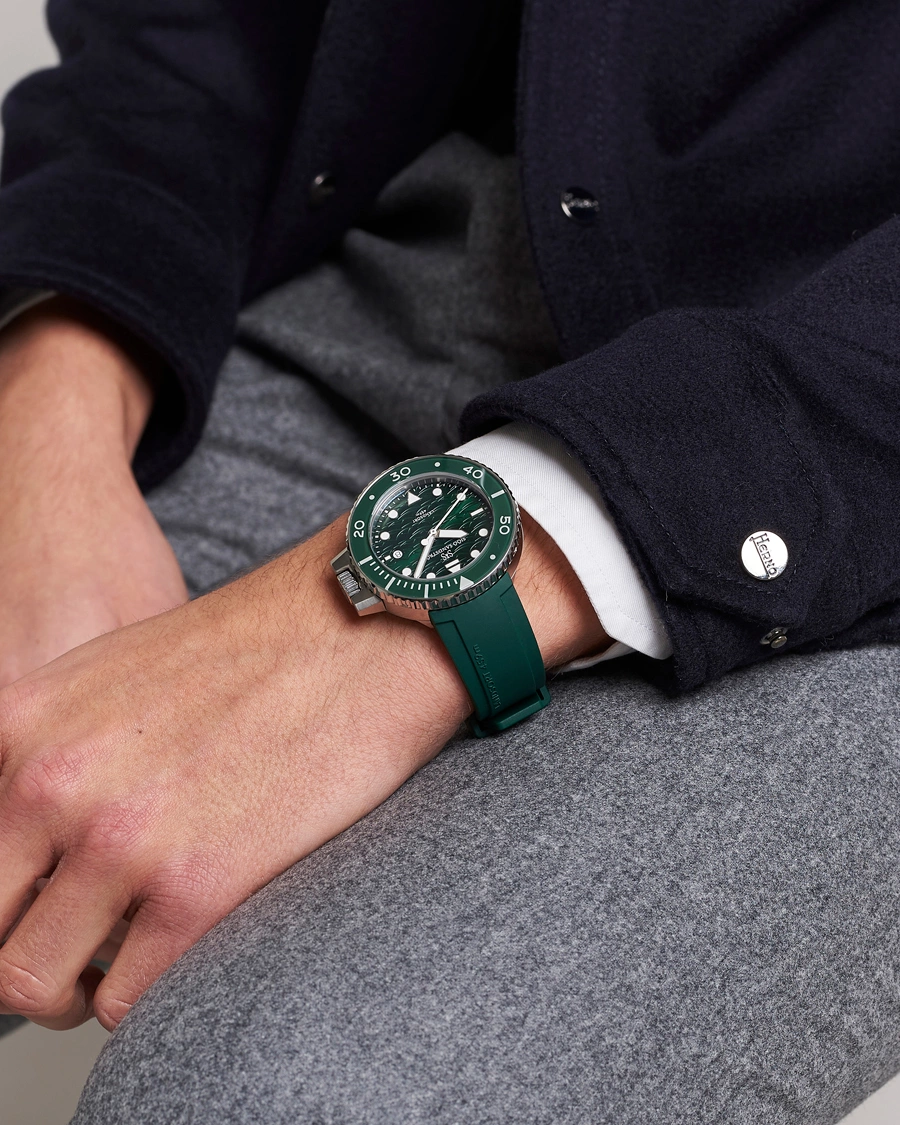 Herren | Fine watches | Sjöö Sandström | Landsort 459m Green