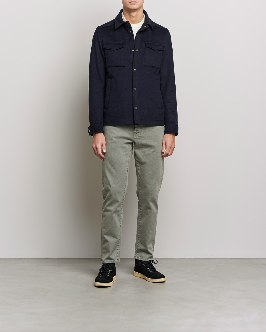 Herren | Hosen | Incotex | Bull Denim 5-Pocket Pants Green
