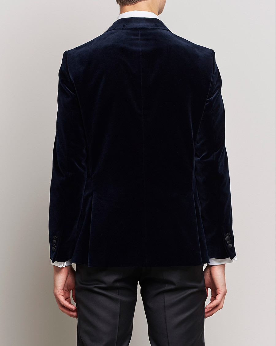 Herren | Sakkos | BOSS BLACK | Hutson Velvet Tuxudo Jacket Dark Blue