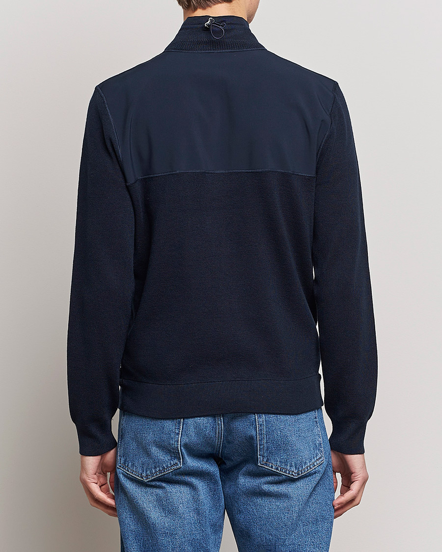 Herren | Pullover | BOSS BLACK | Feloy Full Zip Dark Blue