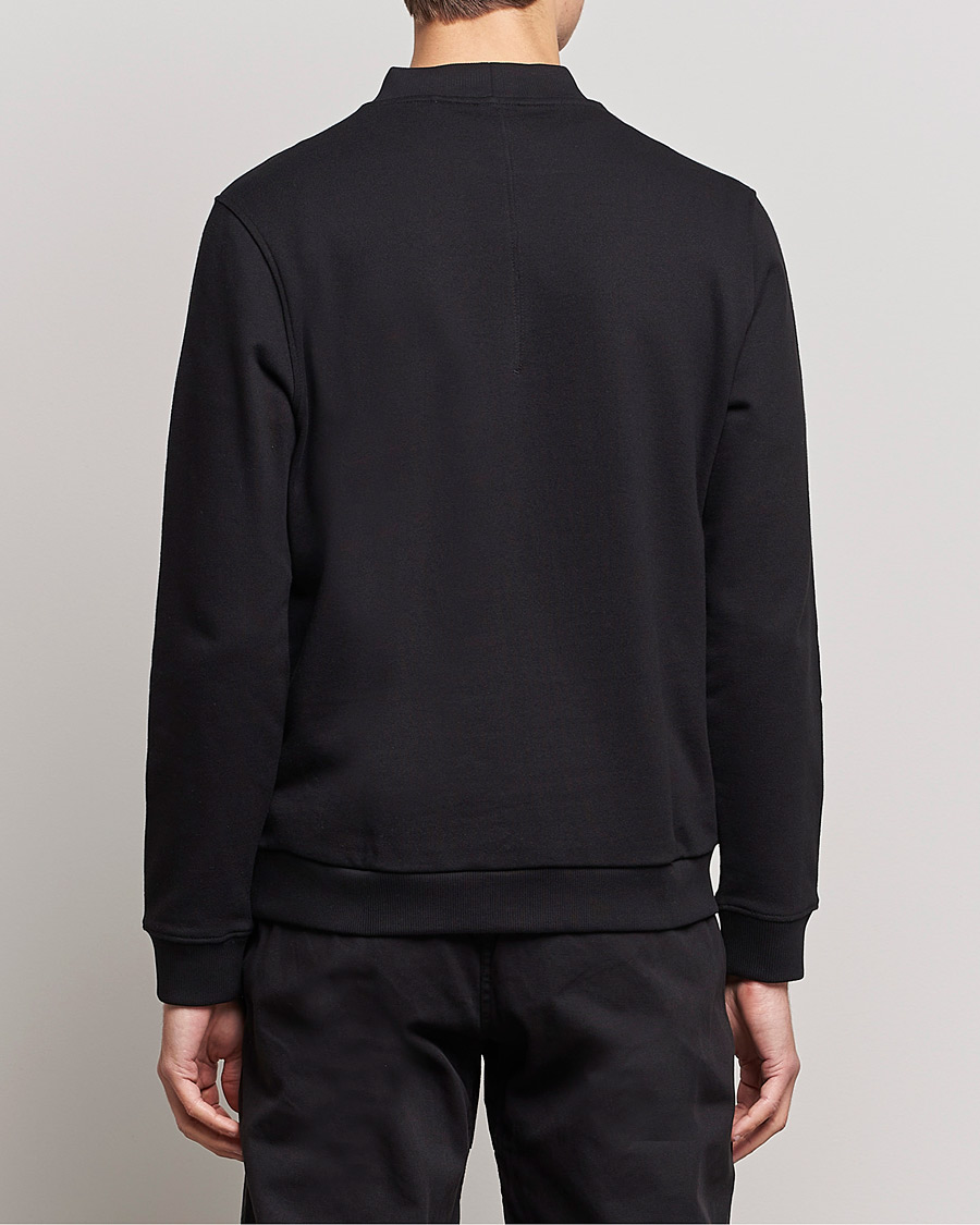 Herren | Pullover | BOSS GREEN | Salbock Center Logo Sweatshirt Black