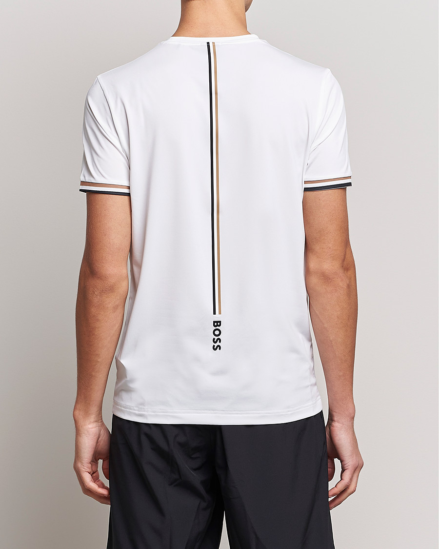 Herren | T-Shirts | BOSS GREEN | Performance MB Crew Neck T-Shirt White