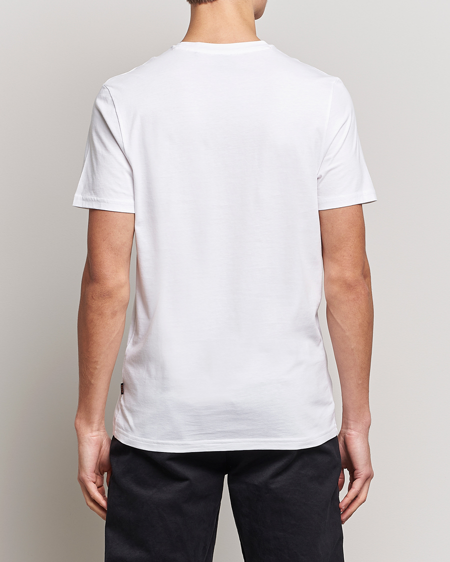 Herren | T-Shirts | BOSS ORANGE | Teglow Photoprint Crew Neck T-Shirt White