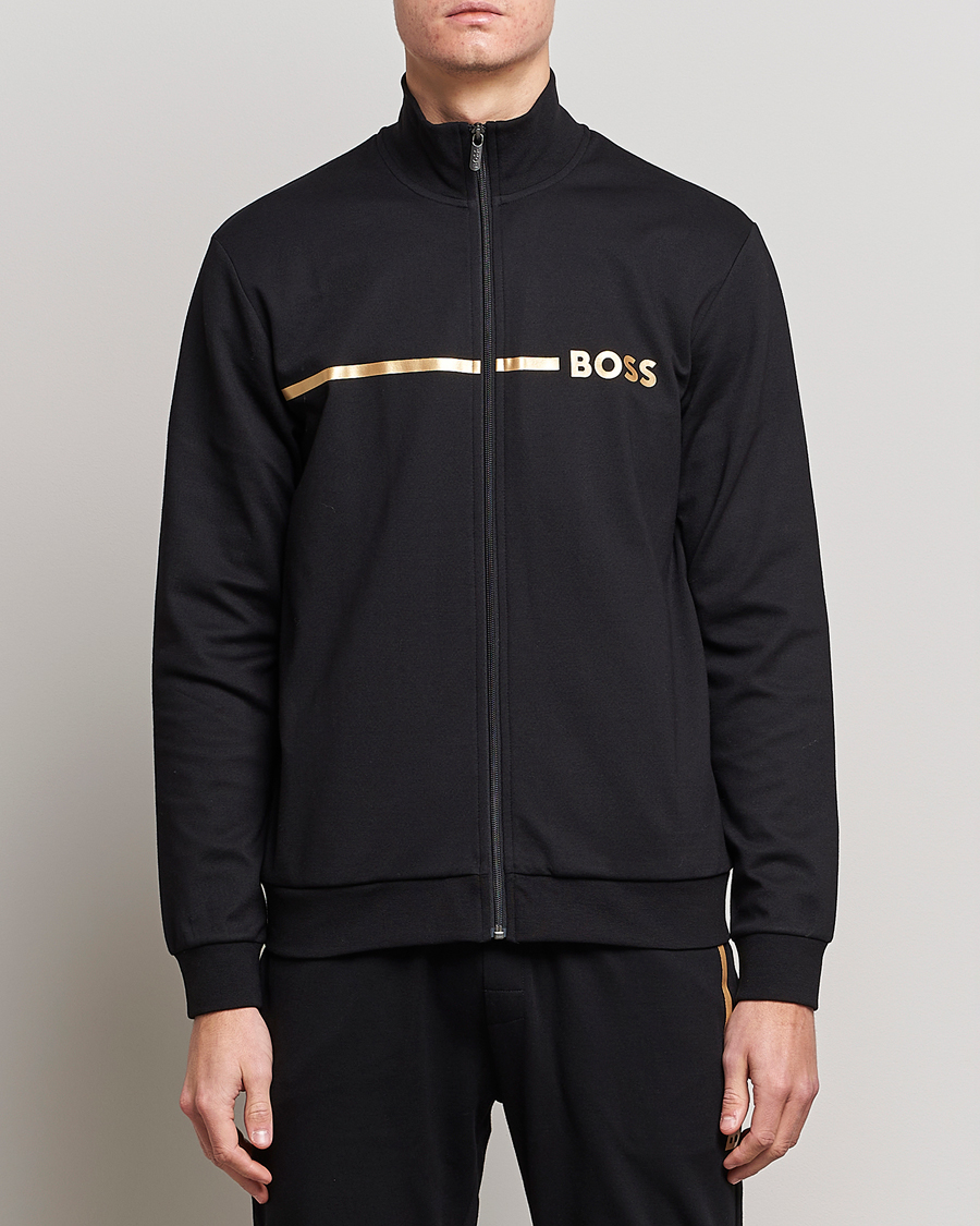 Herren |  | BOSS BLACK | Tracksuit Jacket Black/Gold