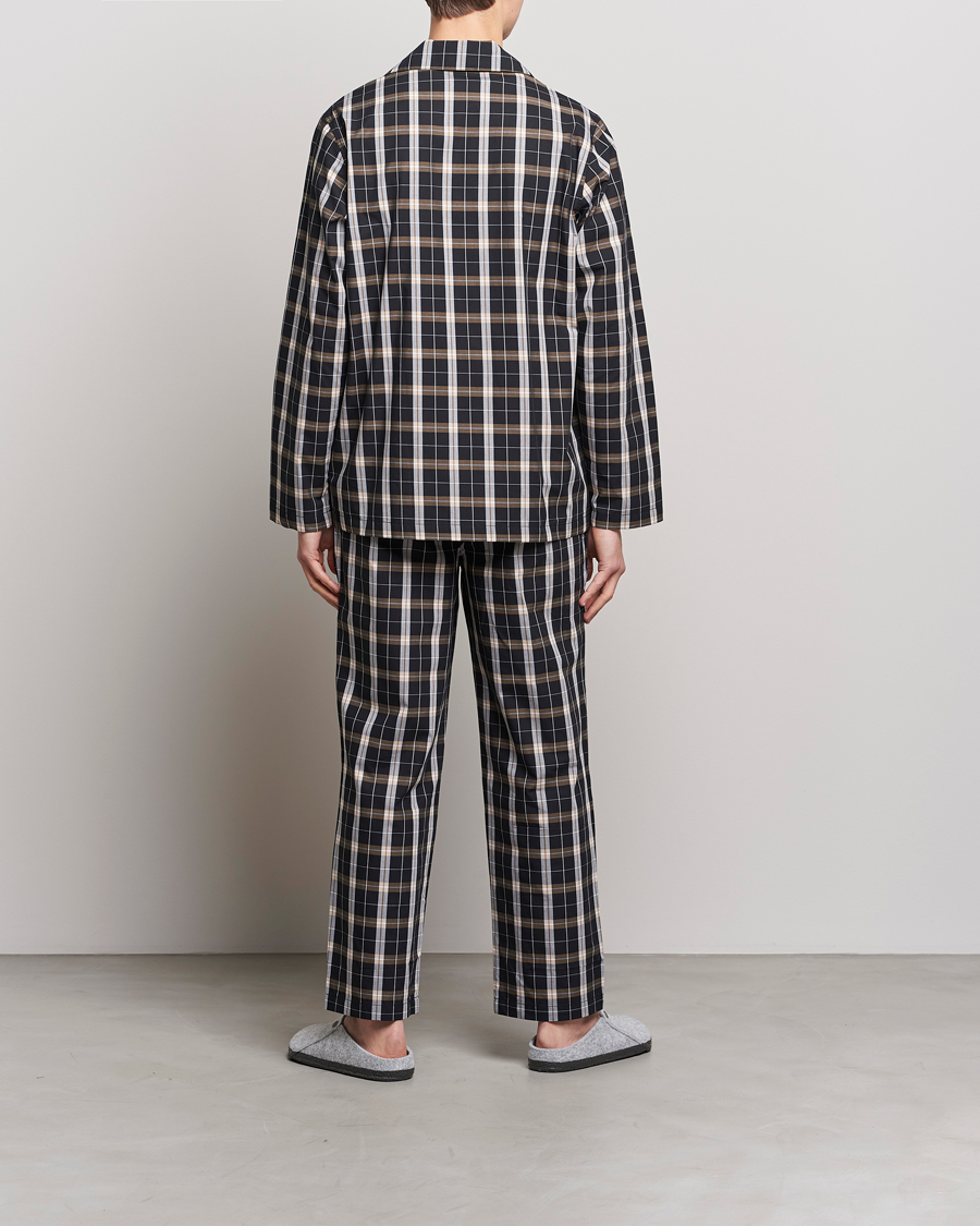 Herren |  | BOSS BLACK | Urban Checked Pyjama Set Black/Beige