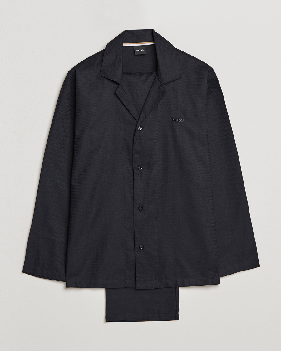 Herren | Schlafanzüge & Bademäntel | BOSS BLACK | Premium Pyjama Set Black