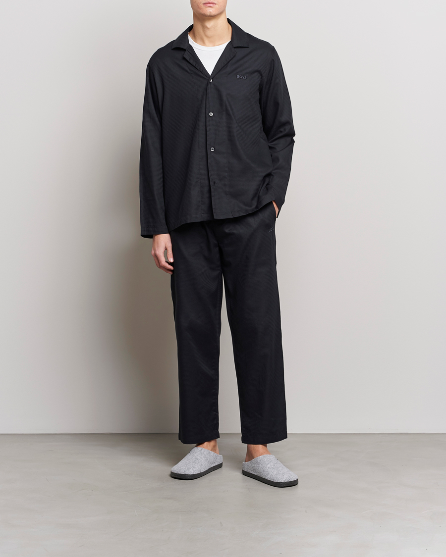 Herren | Schlafanzüge & Bademäntel | BOSS BLACK | Premium Pyjama Set Black